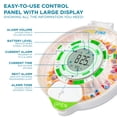 thumbnail image 4 of LiveFine 28-Day Automatic Pill Dispenser with Upgraded LCD Display, Sound & Light - Clear Lid, 4 of 6