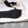 thumbnail image 6 of Half Finger Copper Fiber Wrist Support Gloves for Outdoor Cycling, Silicone Grip Design for Enhanced Stability and Comfort, Ideal for Typing and Everyday Activities, 6 of 8