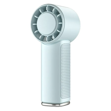 

Portable Handheld Fan Mini Air Conditioner Fan 2000mAh USB Rechargeable Blue A