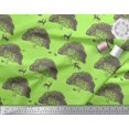 thumbnail image 3 of Soimoi Cotton Poplin Fabric Tree,Rabbit & Reindeer Animal Decor Fabric Printed Yard 42 Inch Wide, 3 of 3