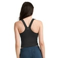 thumbnail image 2 of Jockey Women's EverActive V-Neck Crop Tank With Built-In Bra, 2 of 10