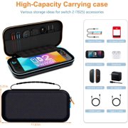 Carrying Case for Nintendo Switch 2 (2025) Portable Hard Shell Portable Hard Shell Pouch Carrying Travel Game Bag for Nintendo Switch 2 Accessories Holds 12 Game Card Storage