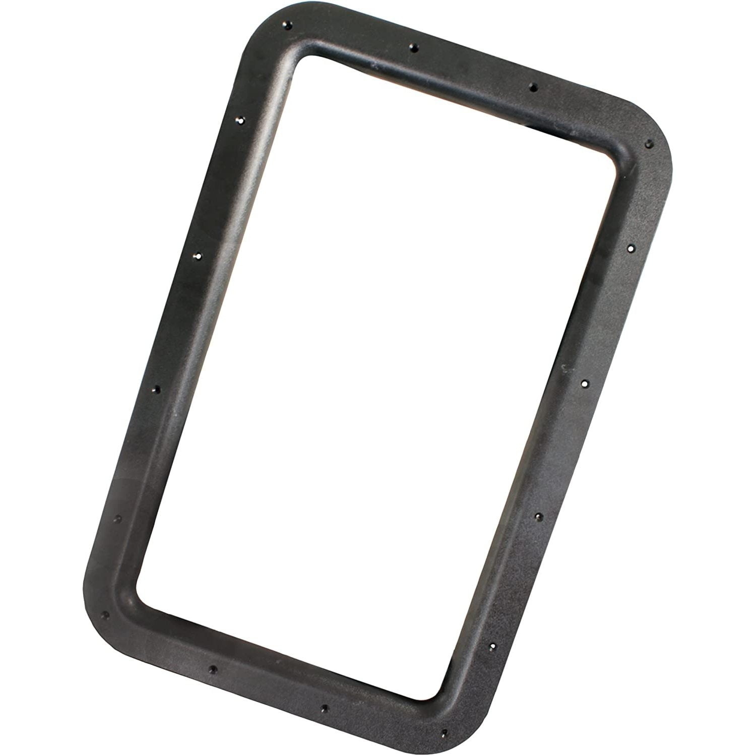 11021 Black RV Deluxe Entry Door Window Frame, Better than OEM