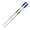 Blue, variant on Cross Ballpoint Pen Refill, Fine Blue, 2 Per Card (8512-2)