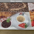 thumbnail image 6 of Ambesonne Coffee Place Mats Set of 4, Croissant and Coffee, Standard Size, Multicolor, 6 of 6
