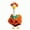 Pumpkin, variant on Halloween Goose Clothes Outfit, Cute Goose Outfit Happy Halloween Decorations for 23 Inches Lawn Porch Garden Goose Costume
