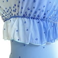 thumbnail image 6 of LIUHUO Figure Skating Dress Custom Made Stretchy Blue Spandex Breathable Ice Skating Dress Girls Women Embellished with Diamonds, 6 of 9