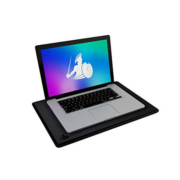 DefenderShield Protection contre les Radiations et Pare-Chaleur pour Ordinateur Portable - Blocage des Radiations pour Ordinateur Portable, Tapis de Protection Anti-Radiation pour Ordinateur Portable, Compatible avec Ordinateur Portable jusqu'à 17 Pouces, MacBook (Noir)