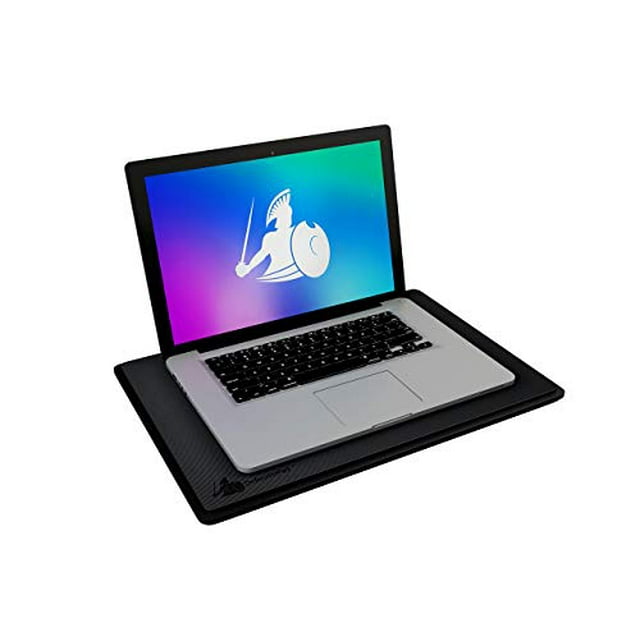 DefenderShield Laptop EMF Radiation Protection & Heat Shield - EMF Blocker Laptop Lap Pad & Anti Radiation Lapdesk, 5G Protector Compatible up to 17" Laptop Computer, MacBook (Black)
