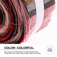 thumbnail image 4 of OULII 26Pcs Fabric Bundle Hemp for Patchwork Craft Projects Craft Enthusiasts, 4 of 5