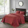 thumbnail image 7 of Regency Heights Quebec 3 Piece Bedspread Set Lightweight Reversible Bedding Set,King,Red, 7 of 7