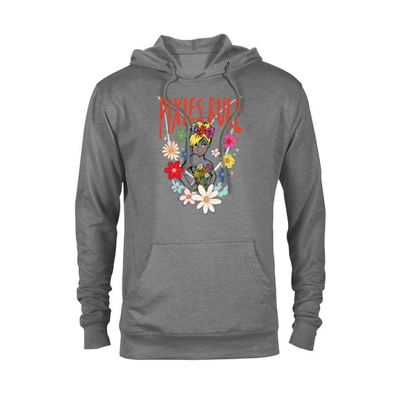 Disney Princess Tinker Bell Pixies Rule - Pullover Hoodie for Adults - Customized-Athletic Heather