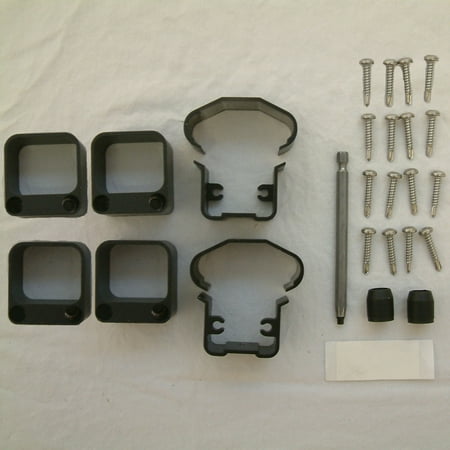 

Ekena Millwork Series 125 Level Rail Bracket Kit in Gloss Clay (Balusters Not Included)