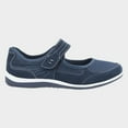 thumbnail image 2 of Fleet & Foster Womens Morgan Touch Fastening Suede Shoe, 2 of 4