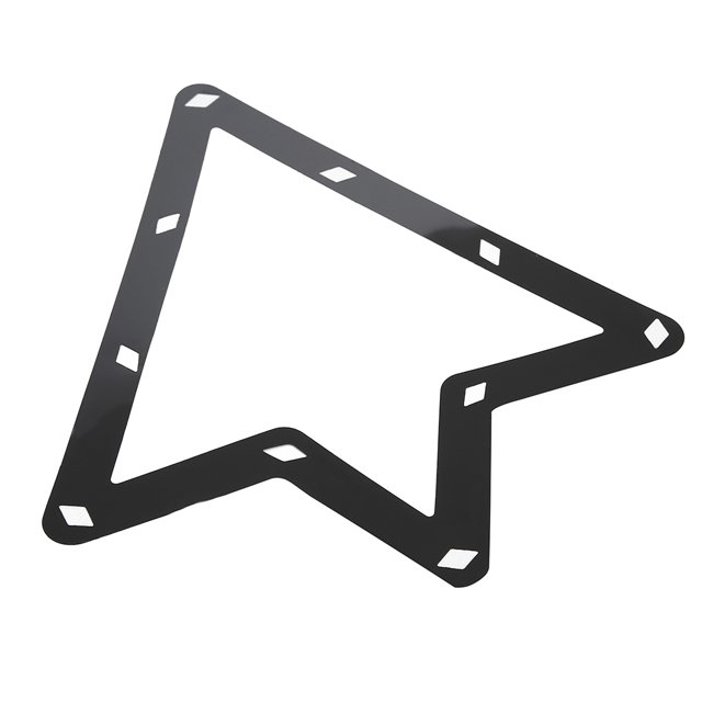 Billiard Ball Holder, Perfect Placing Space Saving Easy To Use Billiard Rack Positioning Low Damage for Individual for Pool Halls