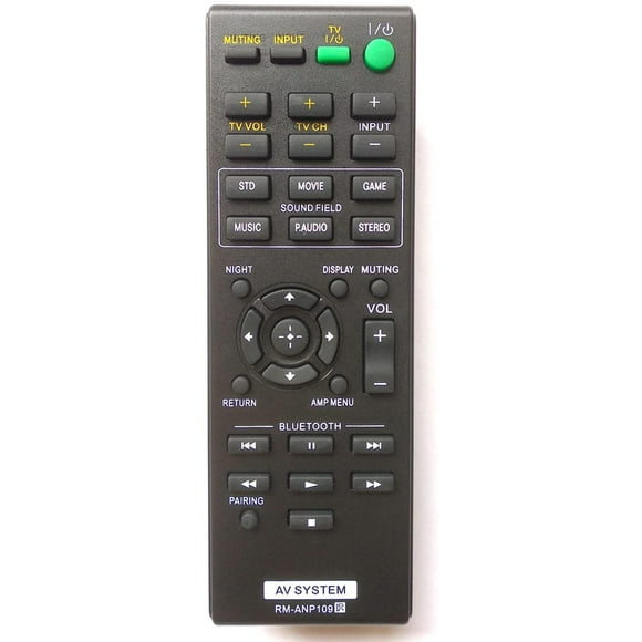 Universal Remote Control for Sony Audio/Video Receiver RM-ANP109 RMANP109...