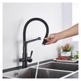 thumbnail image 4 of Matte Black Kitchen Sink Faucet Tap Pure Water Filter Mixer Crane Dual Handles Purification Kitchen Hot And Cold Water Tap, 4 of 15