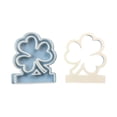 thumbnail image 1 of Big sale! Clover Insert Ornament Candlestick Plaster Mold Q8B0, 1 of 1