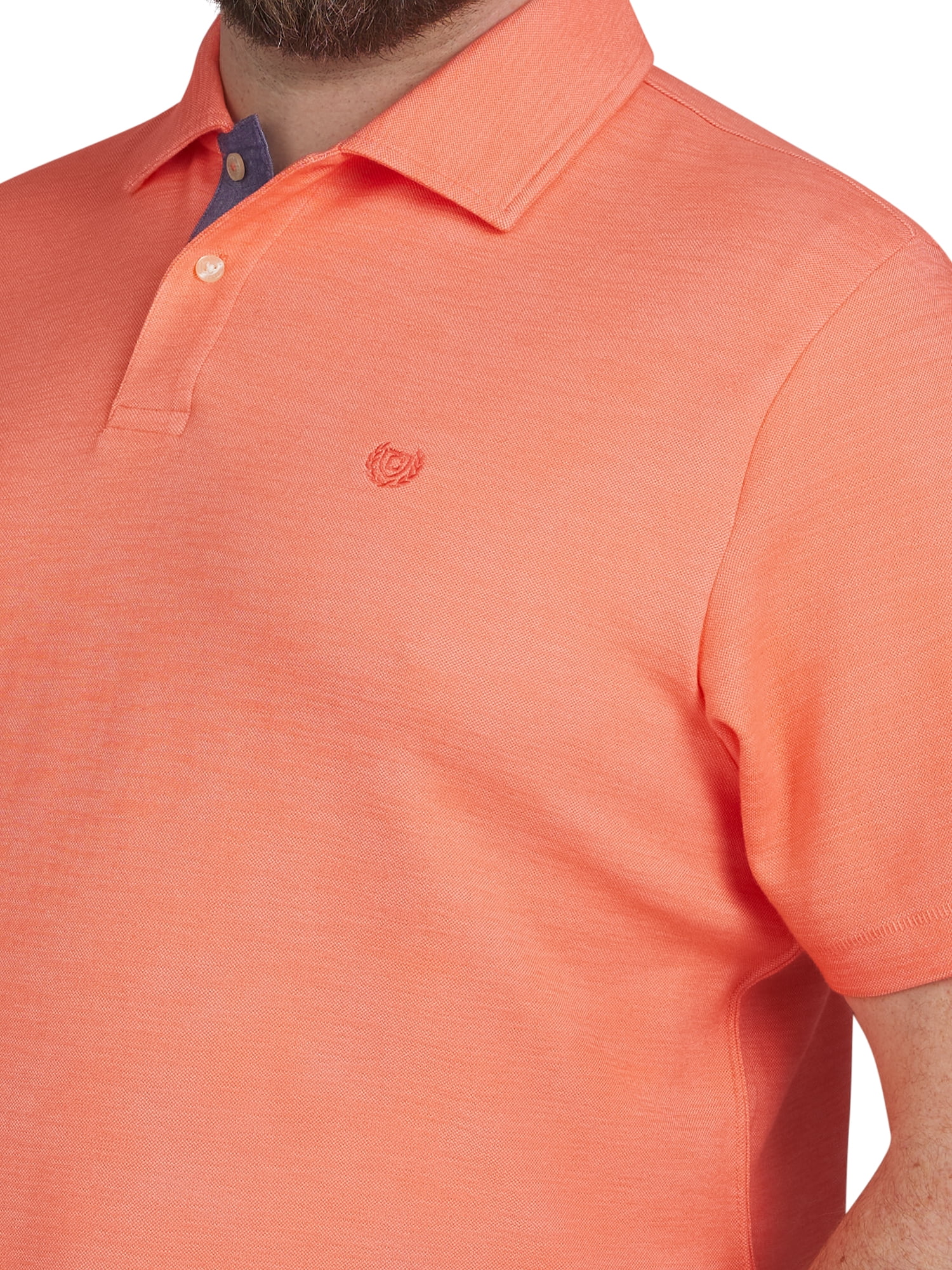 Chaps Men's & Big Men's Seacoast Wash Super Soft Polo Shirt with Short Sleeves, Sizes S-2XL