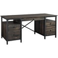 thumbnail image 4 of Home Square 3-Piece Set with Executive Desk Large Hutch & Lateral File, 4 of 30