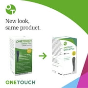 OneTouch Delica Plus Lancets - 30 Count - 30-Gauge Lancets for Blood Sugar Testing - Virtually Pain-Free - Single-Use for Glucose Monitoring & Diabetes Supplies