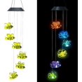 thumbnail image 1 of SolarHummingbirdWindChimeLightLEDChristmasButterflyLightGardenSolarWindChimeLightLandscapeLightGardenLight, 1 of 5