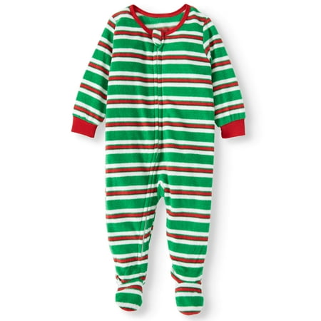 Matching Family Christmas Pajamas Baby Microfleece Blanket