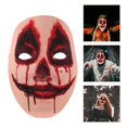 thumbnail image 3 of FELTECHELECTR Máscara de fantasma de terror aterradora, máscara de Halloween espeluznante, máscara de demonio sonriente, disfraz para decoraciones de Halloween, accesorios para fiestas de cosplay, 3 of 6