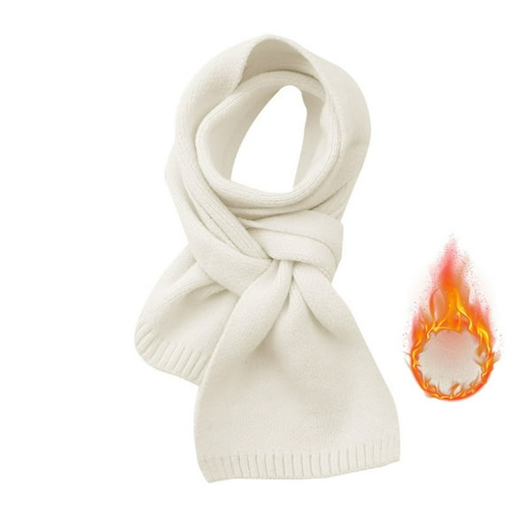 CHEGUTA Neck Scarf for Women Winter Scarf,Women's Autumn Winter Warm Solid Color Patch Versatile Knitted Scarves