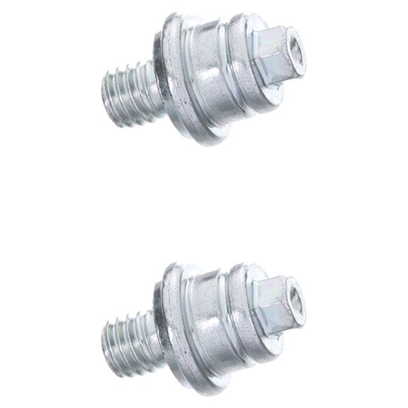 2Pcs Silver Metal Side Terminal Battery Bolt Part Number 19115561