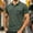 Army Green, variant on Coorders George Men’s & Big Men’s Stretch Short Sleeve Polo with Pocke,Button-Up Commuter Shirts for Mens, Gray, XXL