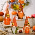 thumbnail image 3 of 4PCS Fall Lighted Plush Gnome Thanksgiving Decorations, Handmade Table Swedish Gnomes Tomte Light Up Elf, Autumn Figurine Gifts, Tabletop Housewarming Present Holiday Decor, 3 of 9