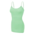 thumbnail image 1 of Essential Basic Women's Basic Casual Long Camisole Cami Top Regular and Plus Sizes, 1 of 3