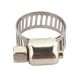 thumbnail image 2 of Abrazadera De Manguera, Abrazadera De Manguera Plateada Estable Con 10 Piezas Para Trabajadores De Mantenimiento Para Conexión De Tuberías YLSHRF Screw Hose Clamp, 2 of 8