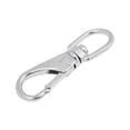 thumbnail image 1 of koolsoo 2-20pack 304 Stainless Steel Marine Boat Swivel Eye Quick Spring Snap Hook 1# 4 Pcs, 1 of 7