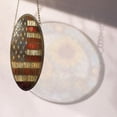 thumbnail image 4 of USA Flag Ornament Window Hanging by Clare Donovans Suncatcher Birthday Gift for Mom Grandma Teacher Women Friend Memorial Hook, 2025, 2025, Holiday Decoration, Seasonal Keepsake,, 4 of 6