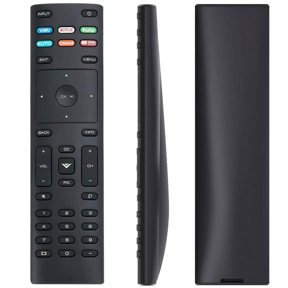 XRT136 Replacement Remote Control, Fit for Vizio LCD LED Smart TV E32H-D1 D24F-F1 D32F-F1 D43F-F1 D50F-F1 E40-D0 E43-E2 E43U-D2 E48-D0 E50-E3 E48U-D0 E75-E16 M55-D0 M55-E0 M70-E3 M75-E1