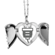 thumbnail image 1 of Cable de carga enchufe patron negro Alas de ángel collar colgante regalo de moda Unbranded M, 1 of 3