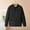 Black, variant on Olyvenn Women's Quilted Padded Jacket,Lightweight Crewneck Buttons Puffer Jacket,Casual Warm Thickened Coat with Pockets Beige XXXXXL