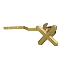 Kingston Brass KTCHX7 French Country Front Mount Toilet Tank Lever in Brushed Brass