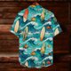 thumbnail image 5 of Blusa y camisa hawaiana de manga corta con cuello vuelto para hombre, camisa unisex de verano para playa, informal, de manga corta, con botones, ropa estampada, blusa para hombre, 5 of 9