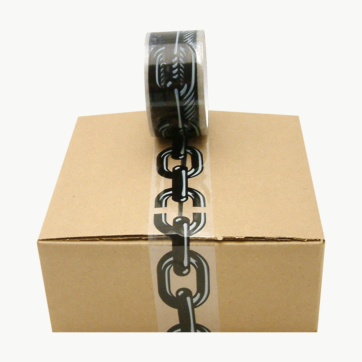 JVCC SLPT20 Designer Packaging Tape: 2 in x 75 ft. (Chain)