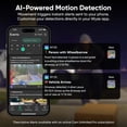 thumbnail image 5 of Restored Wyze Window Camera, WiFi Indoor HD Home Security Camera, Upgraded Color Night Vision, Anti-Glare, AI-Powered Motion Detection, 4/7 Recording (Refurbished), 5 of 8