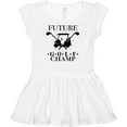 thumbnail image 3 of Inktastic Future Golf Champ Childs Golfing Girls Baby Dress, 3 of 5