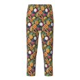 thumbnail image 2 of Disketp Tropical Fruits for Teenagers' Pajama Pants ,Lounge Pants Teen joggers Ideal for Home, School, or Sports-Small, 2 of 6