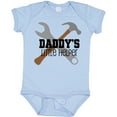 thumbnail image 3 of Inktastic Daddy's Little Helper Tool Set Boys Baby Bodysuit, 3 of 5