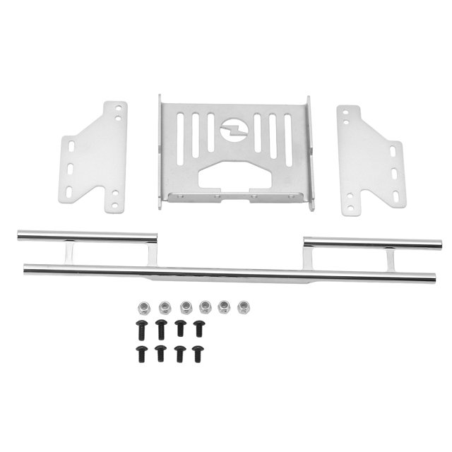 Parachoques trasero de Metal Brillar con armadura de chasis inferior para TRAXXAS G500 G63