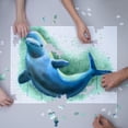 thumbnail image 3 of Beluga Whale, Natural Colors (1000 Piece Puzzle, Size 19x27, Challenging Jigsaw Puzzle for Adults and Family, Made in USA), 3 of 4