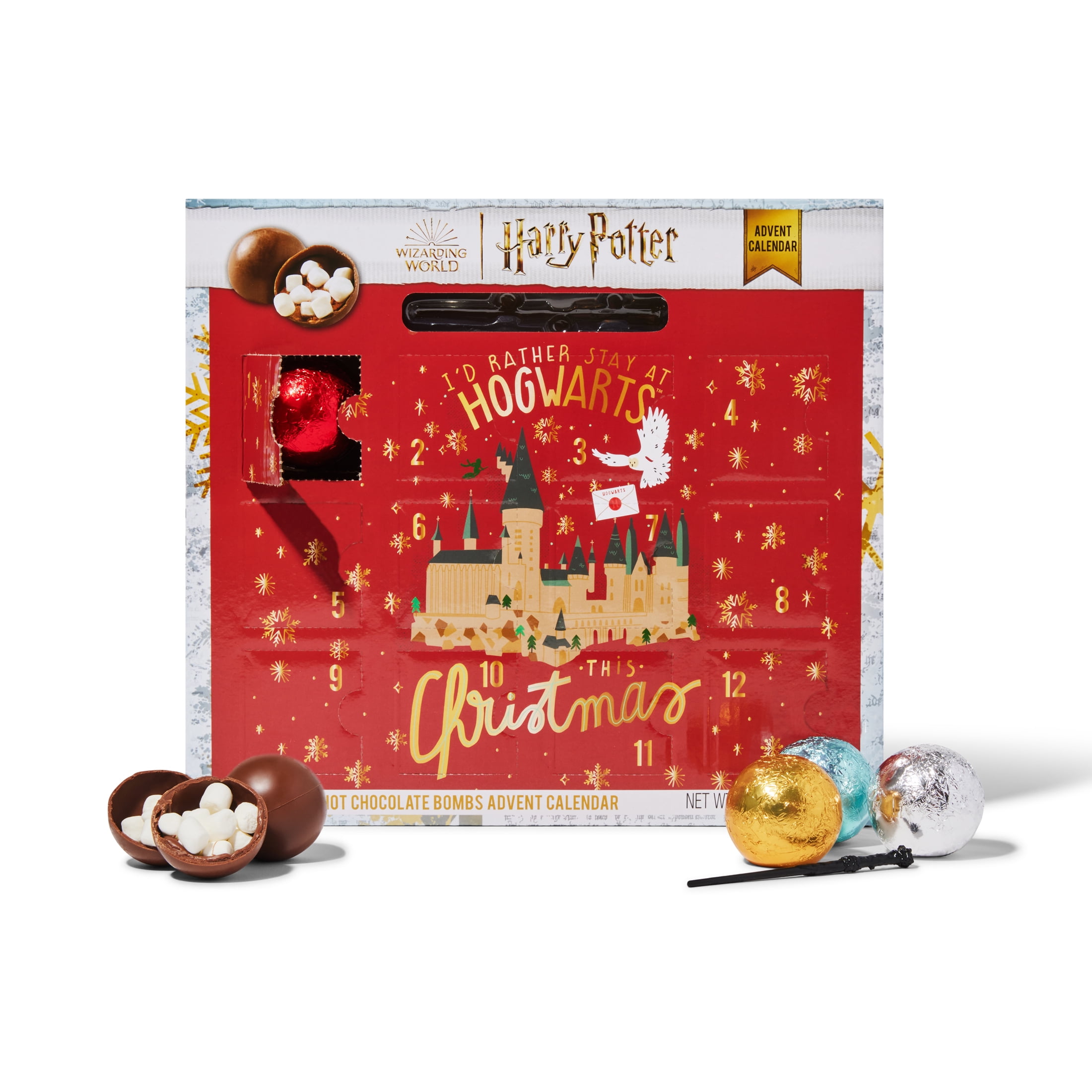 Wizarding World HARRY POTTER 12 Days of Hot Chocolate Bombs Christmas