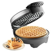 Waffle Maker by Cucina Pro - Griddle Makes 7 Inch Thin, American Waffles for Breakfast - Non-Stick Waffler Iron with Adjustable Control, Homemade Breakfast Gift, Easy to Use and Clean